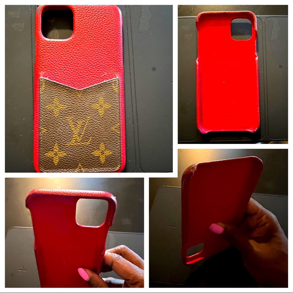 Authentic 11 Pro Max Louis Vuitton phone case.